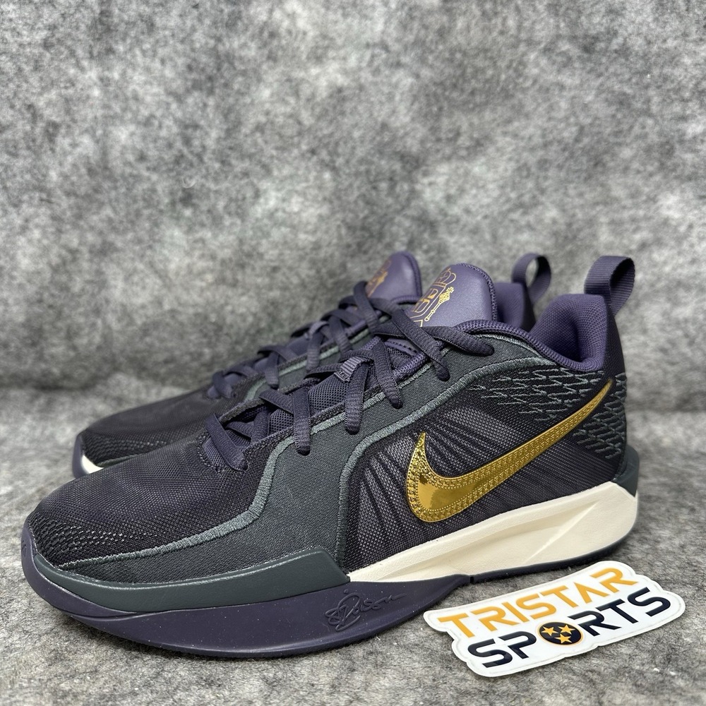 Nike Sabrina 2 KC Basketball Shoes GS Size 6Y Purple Broken Records FV7302-500